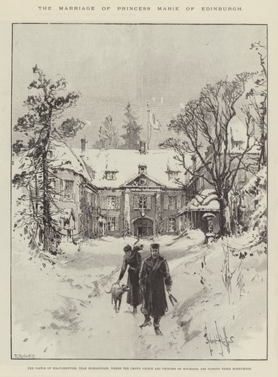 The Marriage of Princess Marie of Edinburgh by Herbert Railton